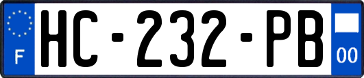 HC-232-PB