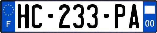 HC-233-PA