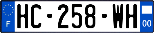 HC-258-WH