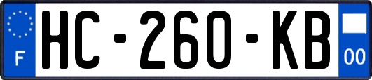 HC-260-KB