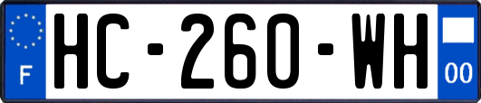 HC-260-WH