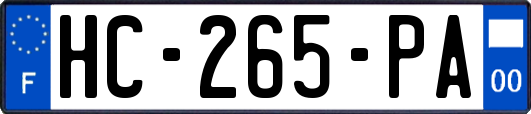 HC-265-PA