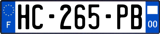 HC-265-PB