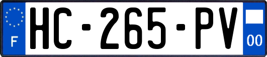 HC-265-PV