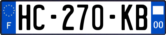 HC-270-KB