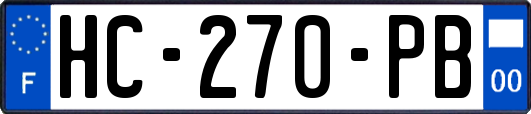 HC-270-PB