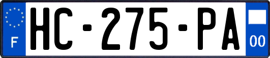 HC-275-PA