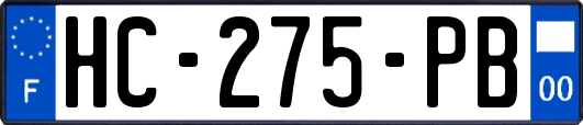 HC-275-PB