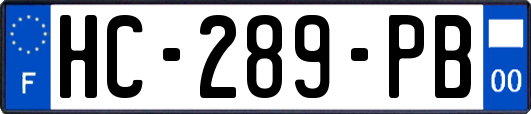 HC-289-PB