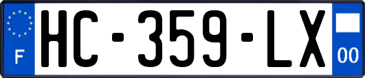 HC-359-LX