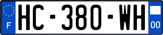 HC-380-WH