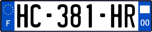 HC-381-HR