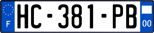 HC-381-PB