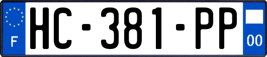HC-381-PP
