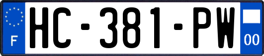 HC-381-PW