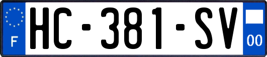 HC-381-SV