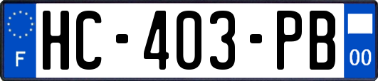 HC-403-PB