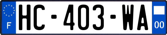HC-403-WA