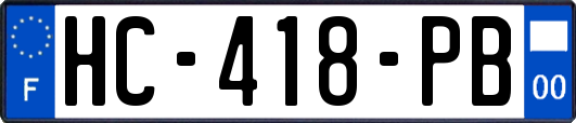 HC-418-PB