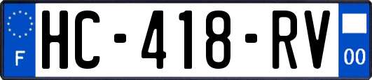 HC-418-RV