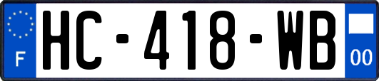 HC-418-WB