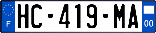 HC-419-MA