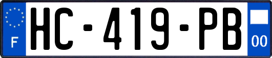HC-419-PB