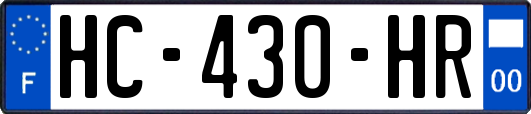 HC-430-HR