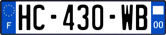 HC-430-WB