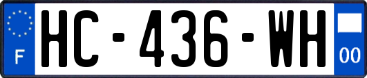 HC-436-WH
