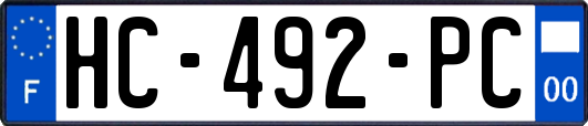 HC-492-PC