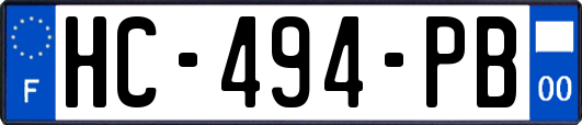 HC-494-PB