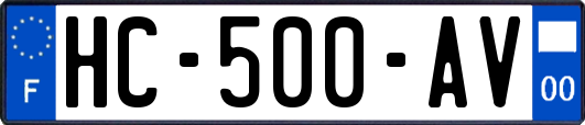 HC-500-AV