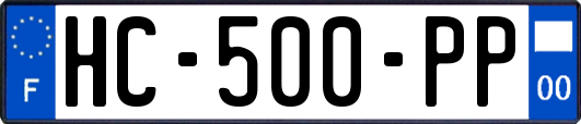 HC-500-PP