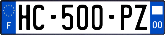 HC-500-PZ