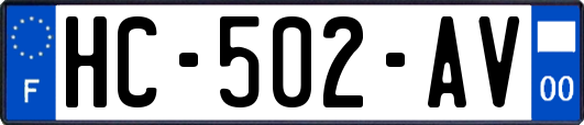 HC-502-AV