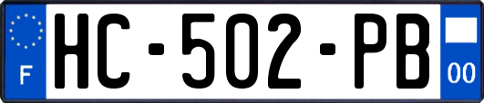 HC-502-PB