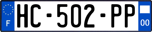 HC-502-PP