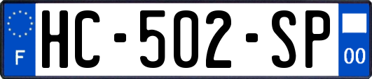 HC-502-SP