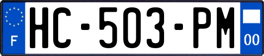 HC-503-PM