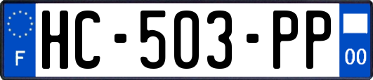 HC-503-PP