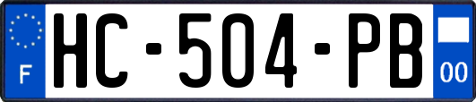 HC-504-PB