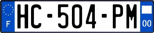 HC-504-PM