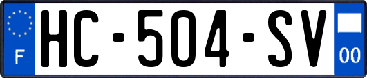 HC-504-SV