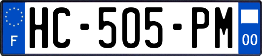 HC-505-PM