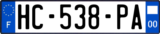 HC-538-PA