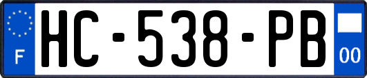 HC-538-PB