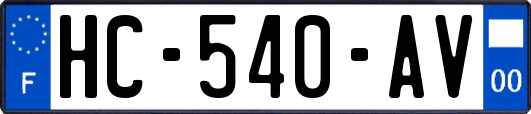 HC-540-AV