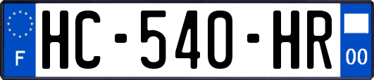 HC-540-HR