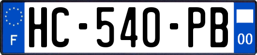 HC-540-PB
